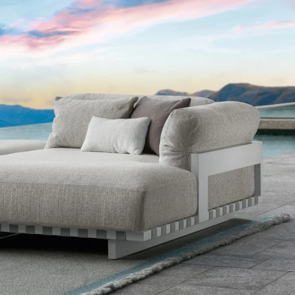 Argo Alu 3-seater sofa