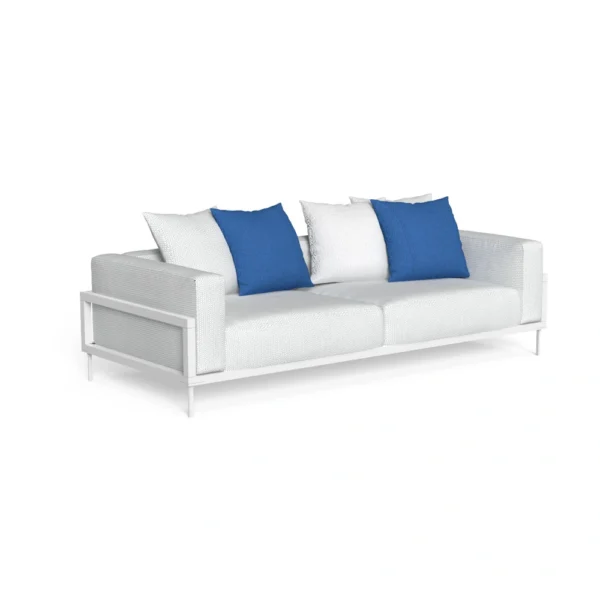 CleoSoft Alu Three seater Sofa