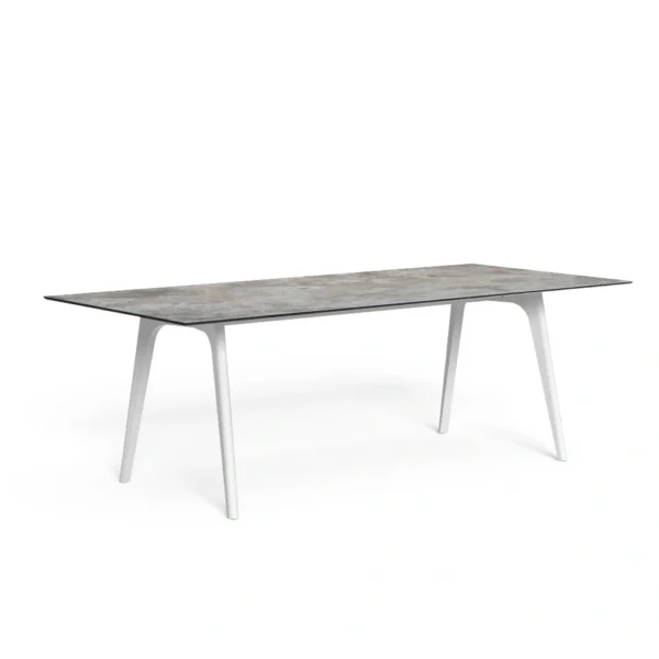 CleoSoft Alu dining table