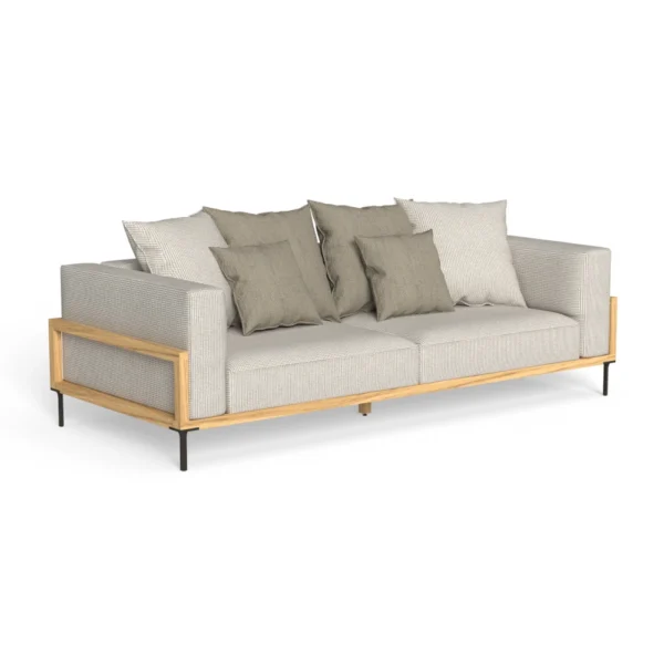 CleoSoft Wood 3 seater sofa