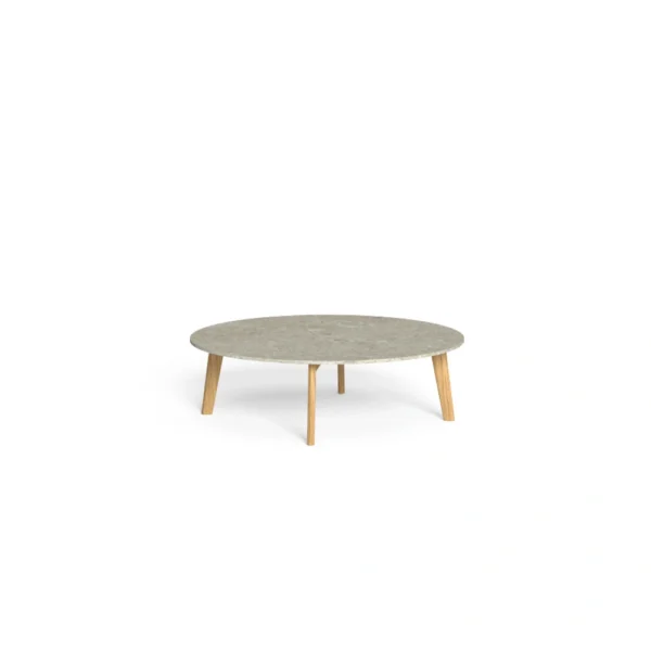 CleoSoft Wood round coffee table