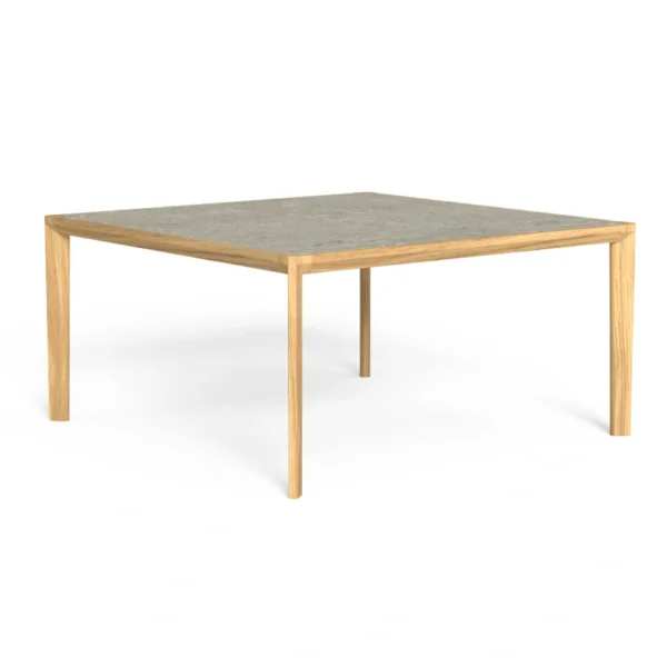 CleoSoft Wood Squared dining table