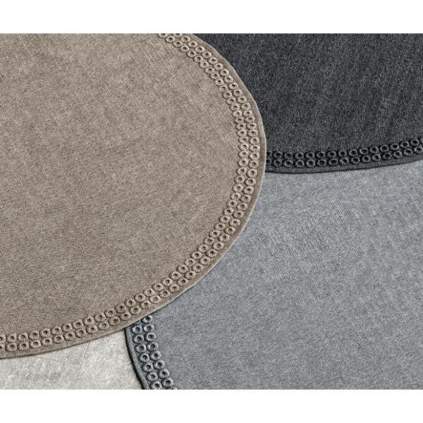 Accessories Round Fabric Carpet / Square