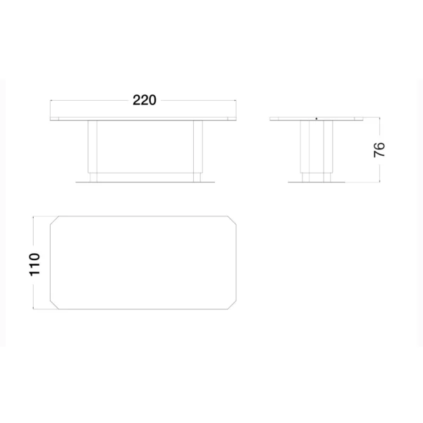 blue moon rectangular dining table cprn homood 5