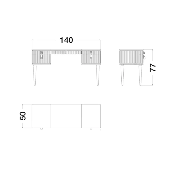 Cocoon Vanity Table - Image 3