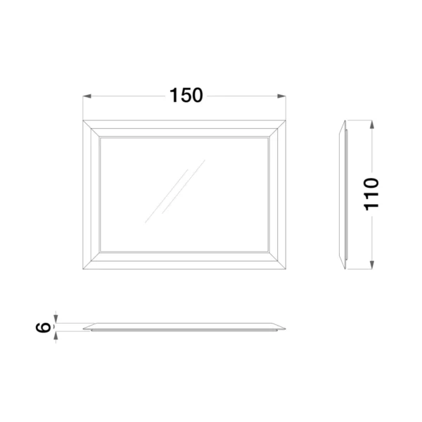 dragonfly rectangular mirror cprn homood 3