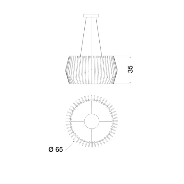 Eclipse Chandelier - Image 4