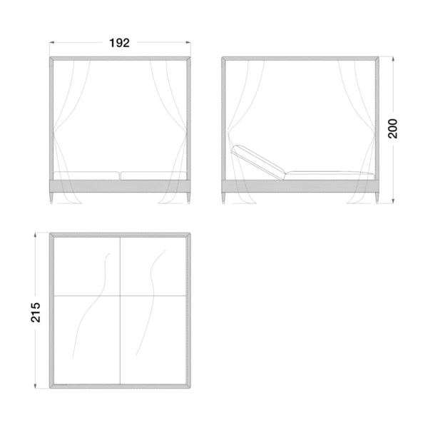 outdoor double daybed cprn homood 3