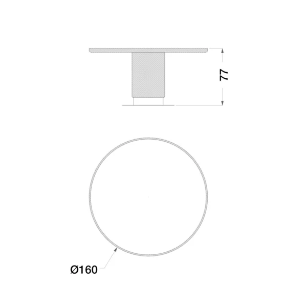 Outdoor Round Dining Table - Image 3