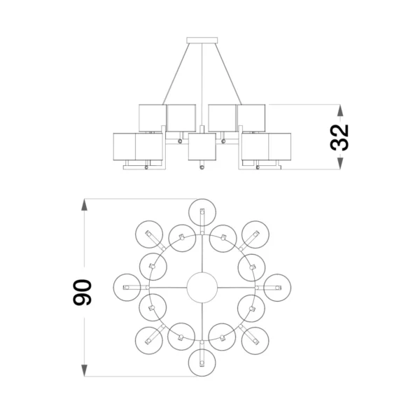 Sesto Senso Chandelier - Image 3