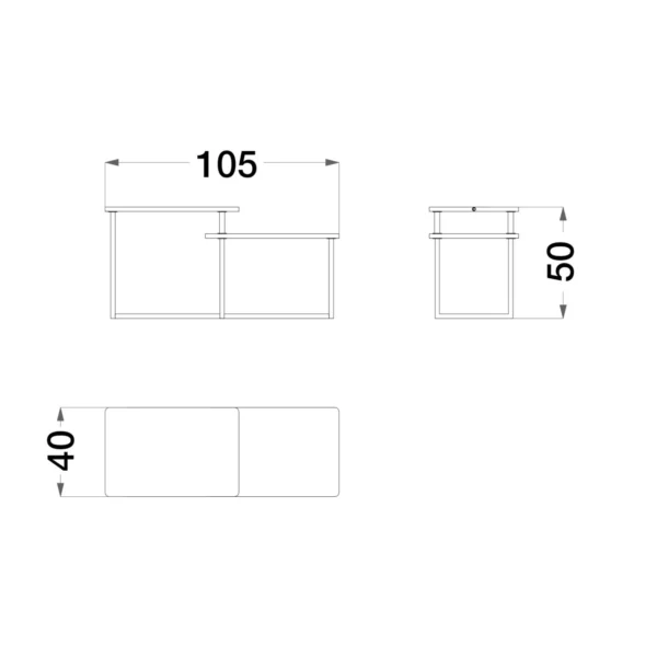 sesto senso sofa side table cprn homood 2