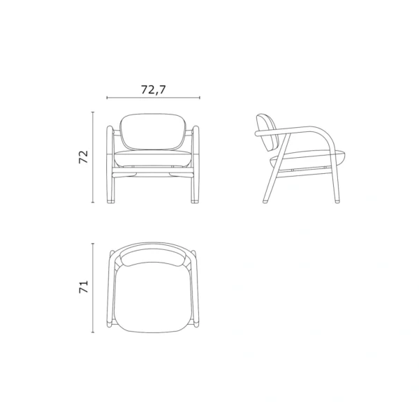 Shapes Maiori Armchair - Image 4