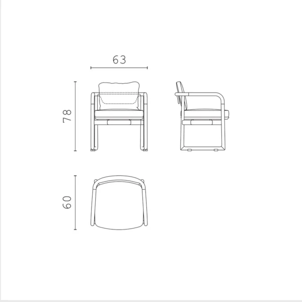 shapes outdoor jiselle chair cprn homood