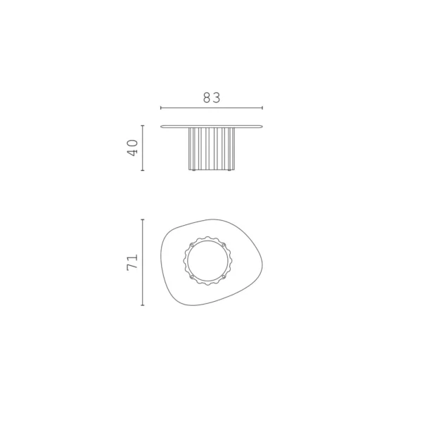 shapes outdoor pablito coffee table cprn homood 5