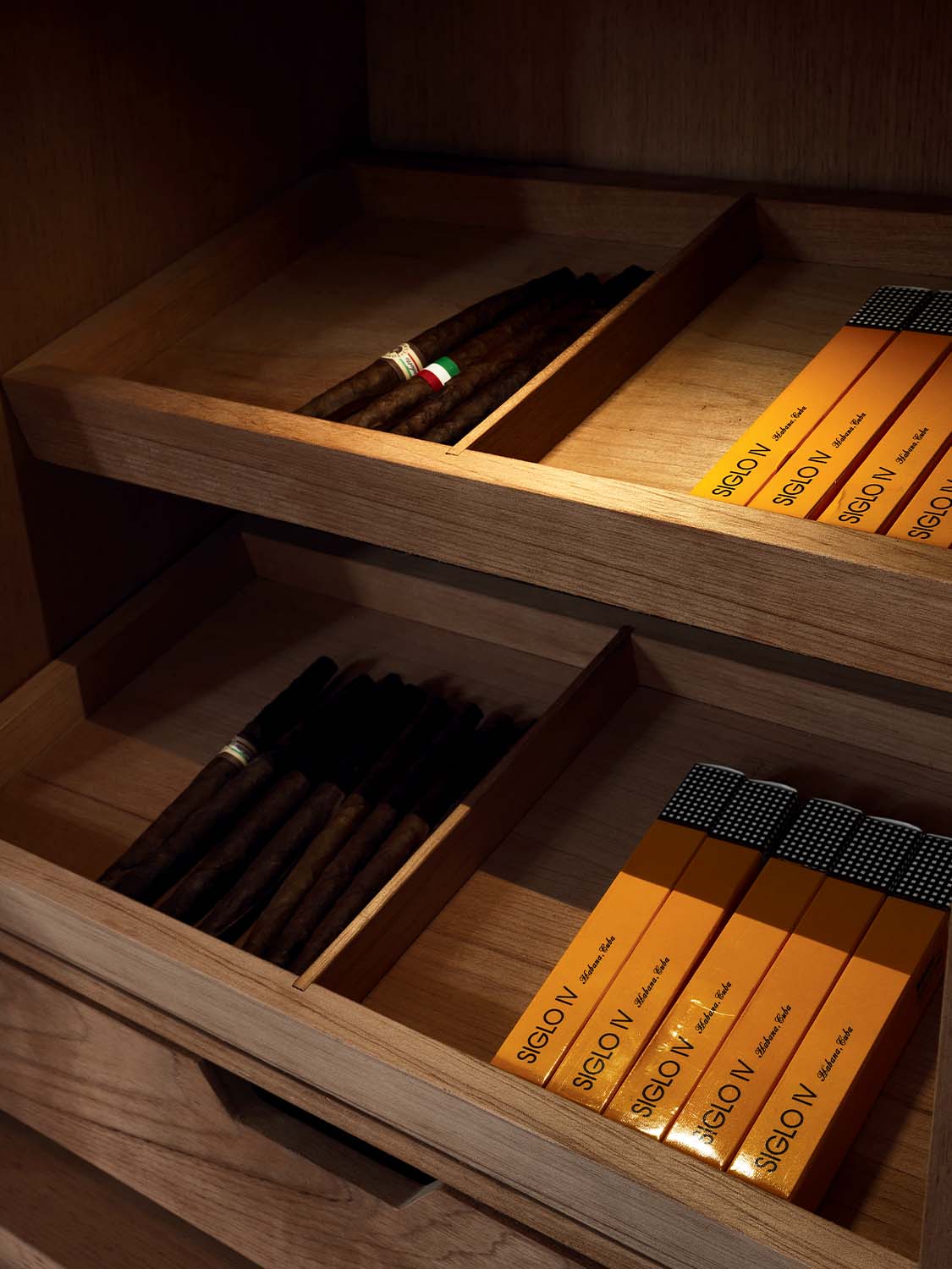 Gentleman Cigar Storage Unit 7 gentleman 172 03
