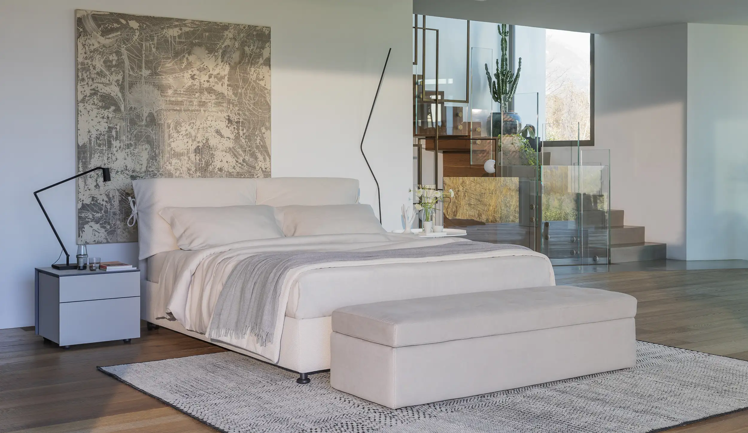 The Ultimate Guide to Bed Base Types and Flou's Most Stylish Models 5 Nathalie bed Flou