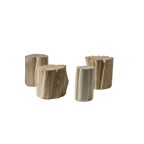 Brick side table