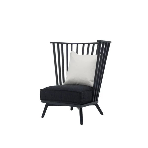 Gray armchair