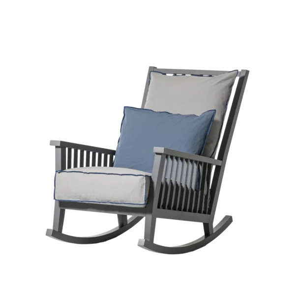 Gray armchair