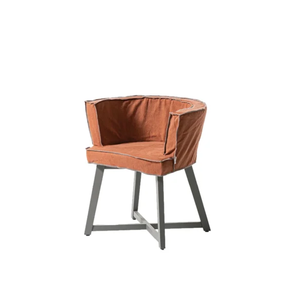 Gray armchair