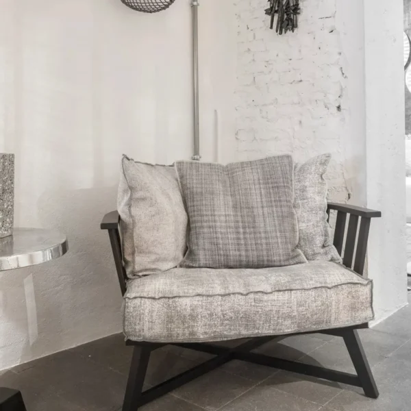 Gray armchair - Image 7