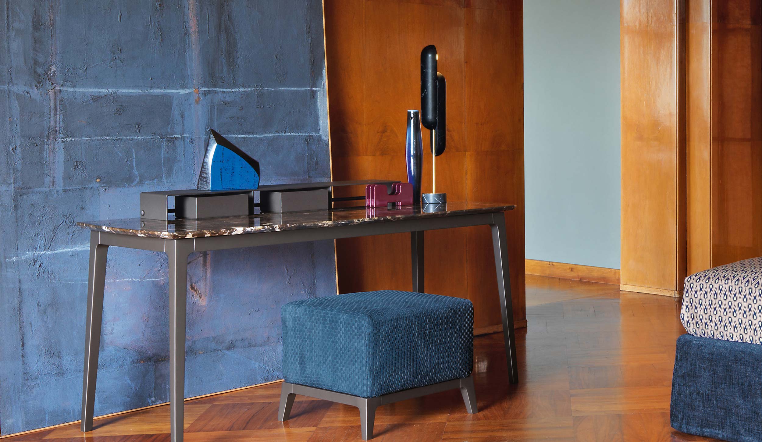 Flou Furniture Beyond Beds – Chaise Lounges and Ottomans Carrying the ‘Design for Sleep’ Legacy 3 designer ottoman