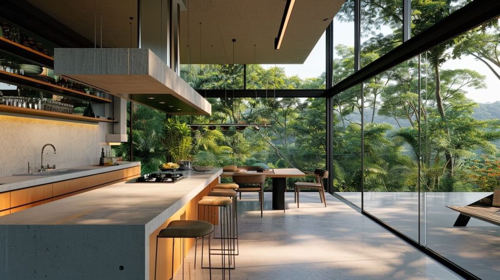 Refined Function: 2025 Kitchen Trends Defining Modern Luxury 3 amazon house infinity art studio 10 1024x574 1
