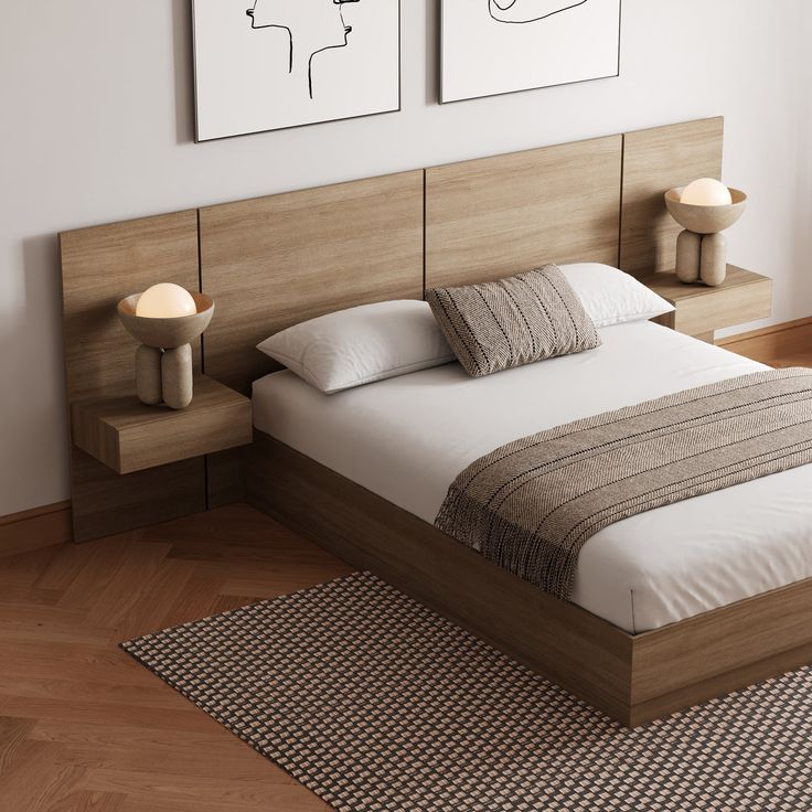 bed frame wood