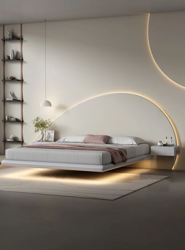 LED Bed Frame: Sleek, Functional Luxury for the Modern Bedroom 2 e45d4f4f7d058ebcfe205b1a7e9c3fd1