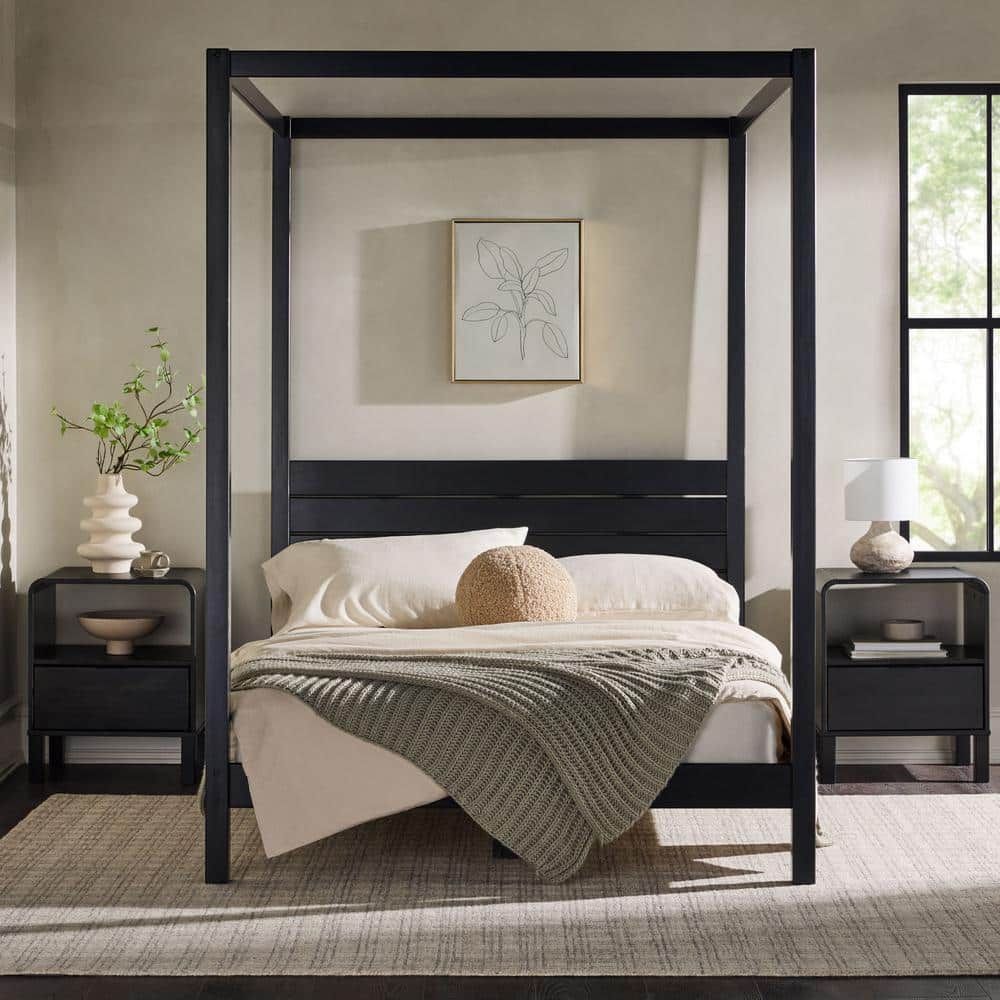 The Architectural Romance of a Canopy Bed Frame: Why This Classic is Making a Modern Comeback 2 fd0126dfadd273b9785508daaf8c9875