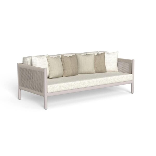Dolcevita//Alu 3-Seater Sofa