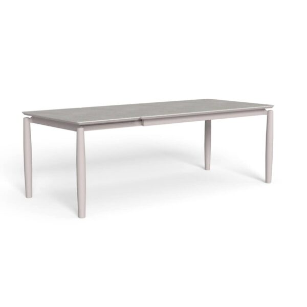 Dolcevita//Alu Extending Dining Table  160/220×95
