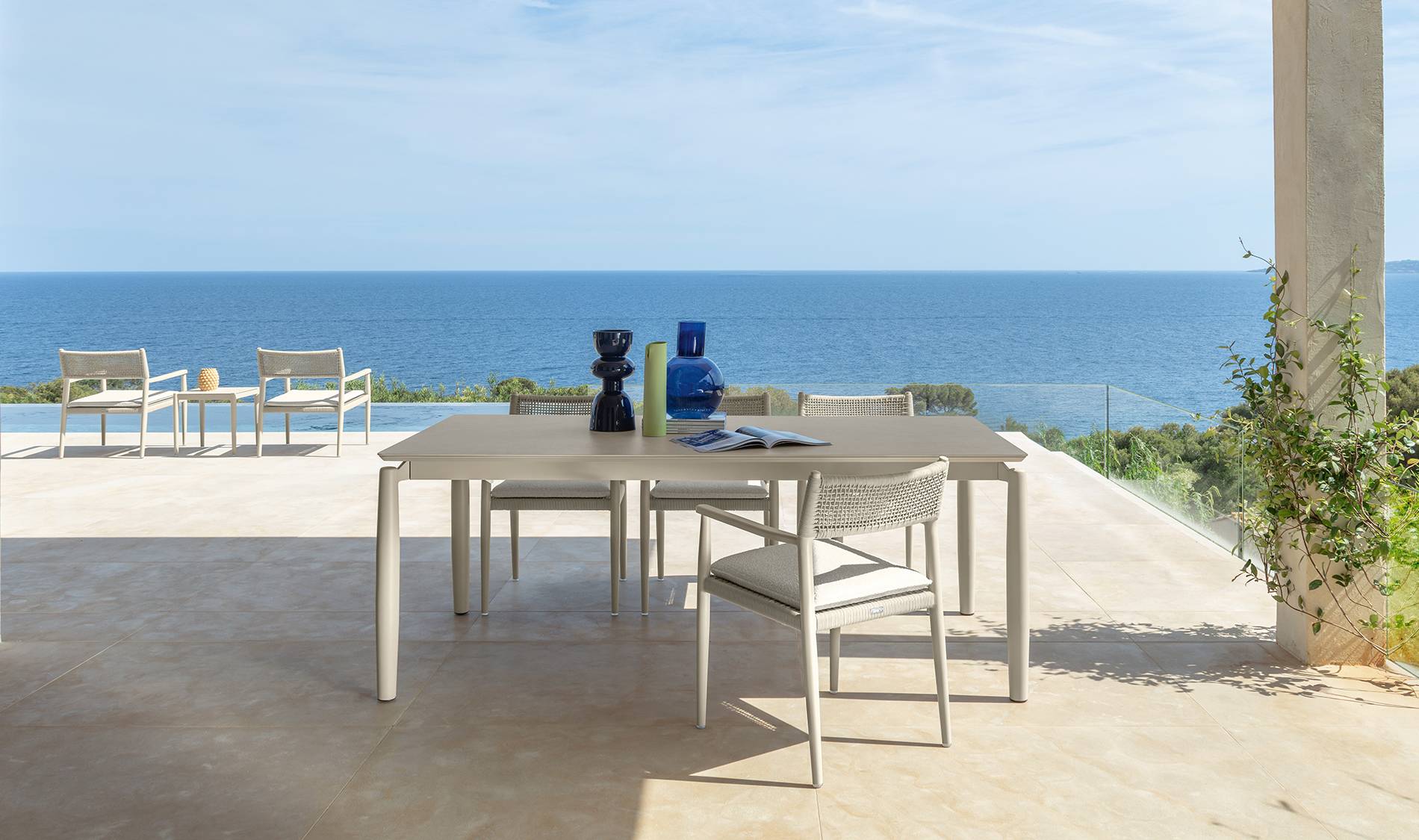 Dolcevita//Alu Extending Dining Table 160/220×95 2 Dolcevita//Alu Extending Dining Table 160/220×95 - Image 2