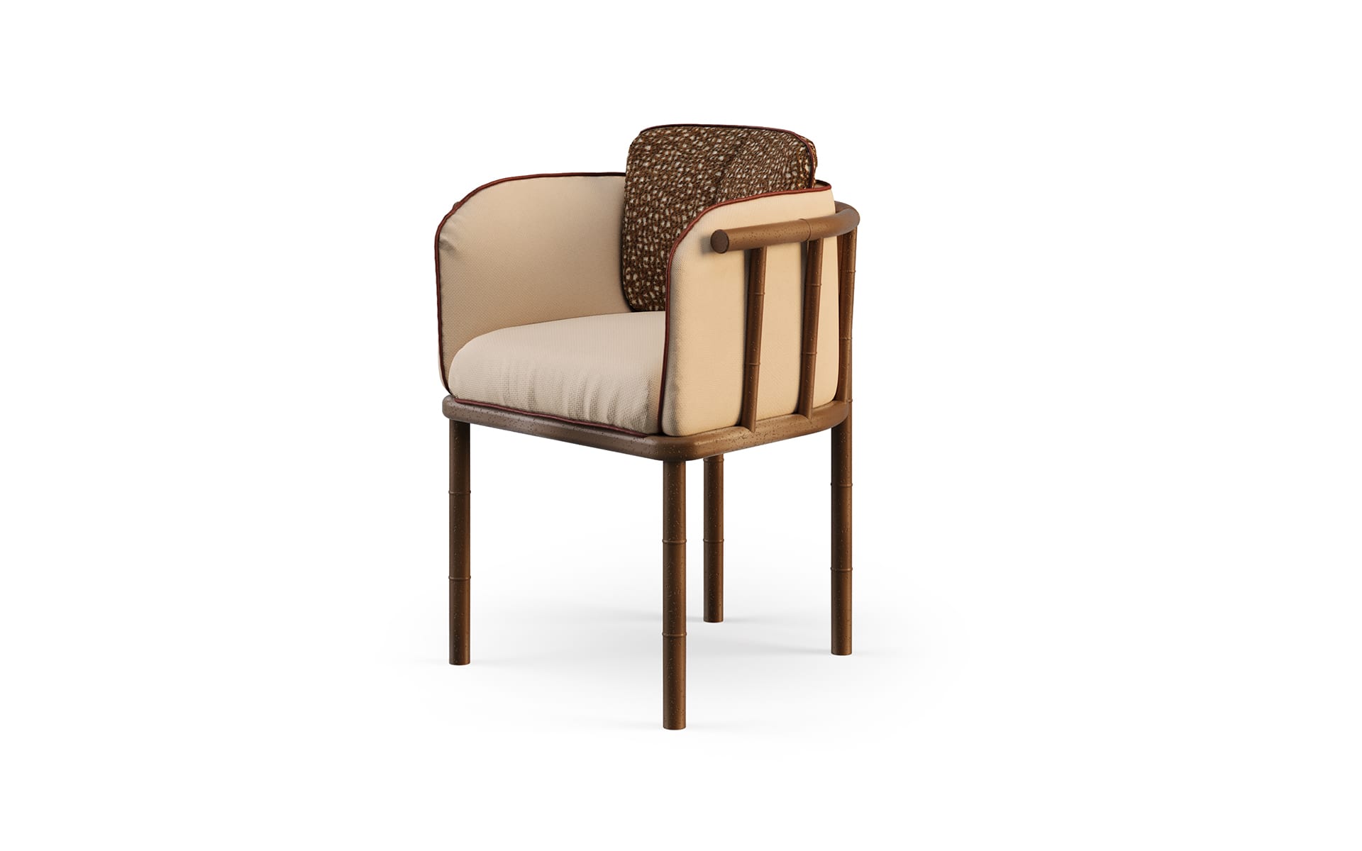 Bamboo Dining Chair 4 Bamboo Dining Chair - Image 4