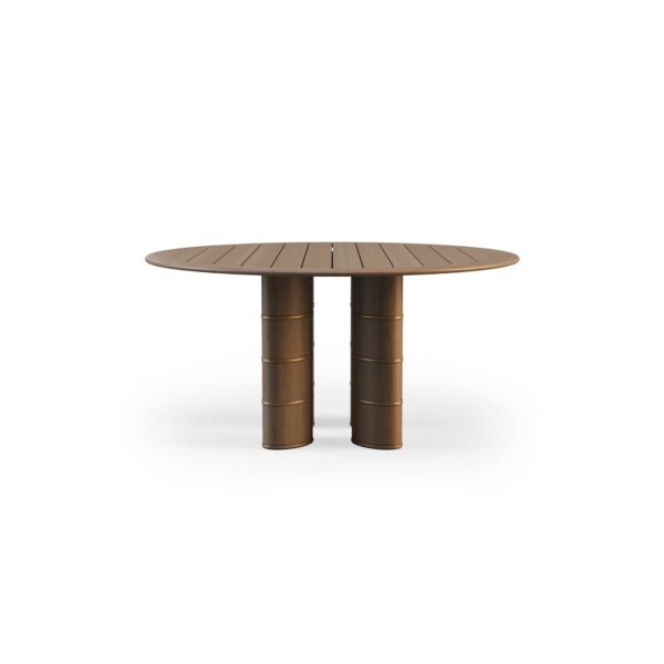 Bamboo Round Dining Table