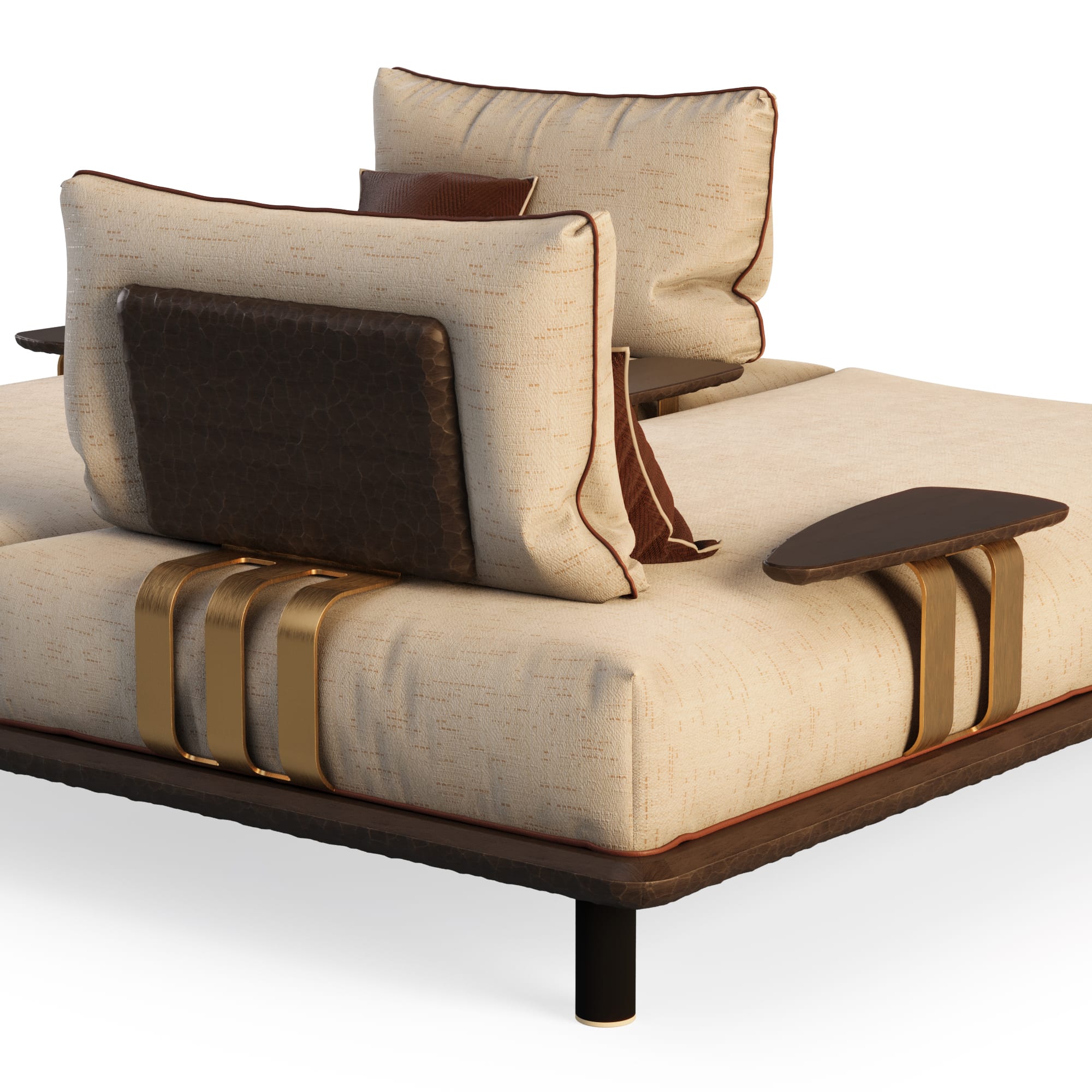 Kaya Double Sunbed 2 Kaya Double Sunbed - Image 2