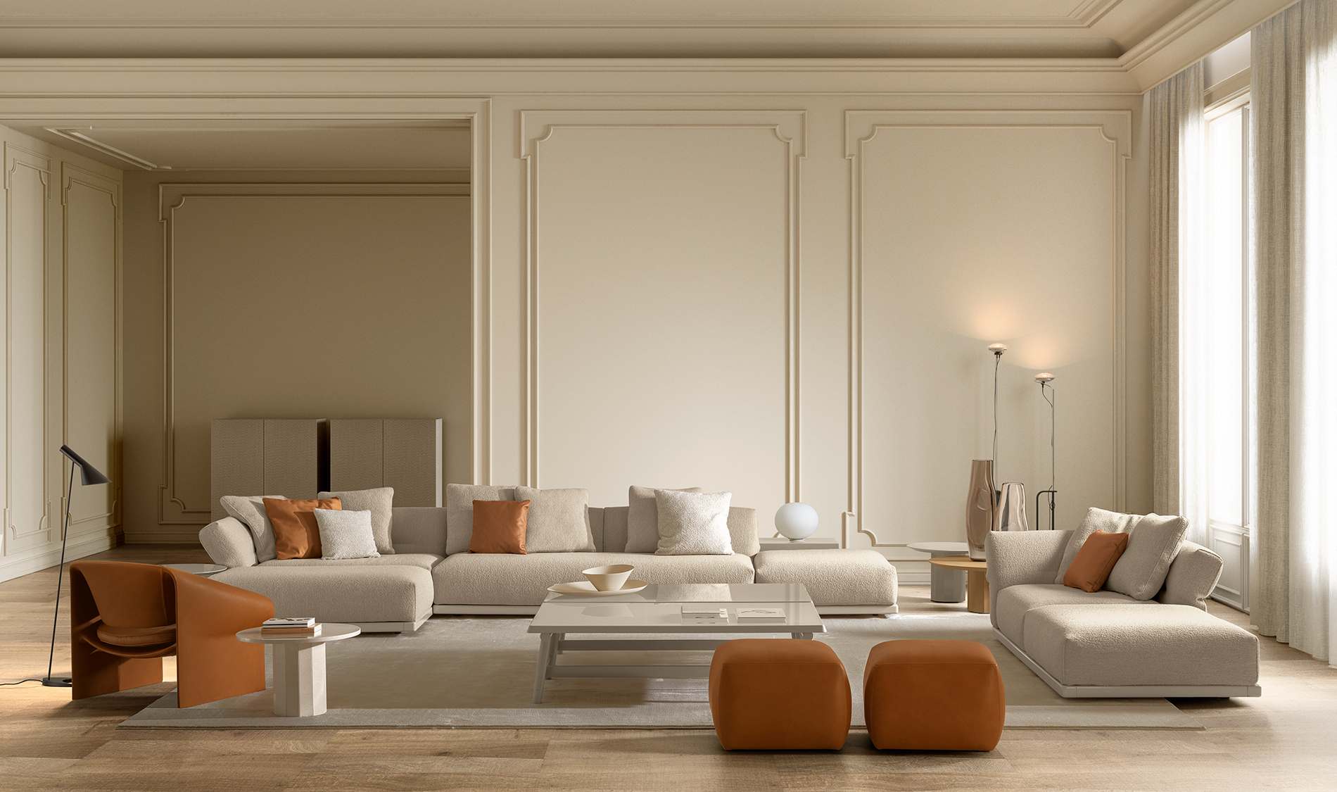 Otis Pouf 4 Otis Pouf - Image 4