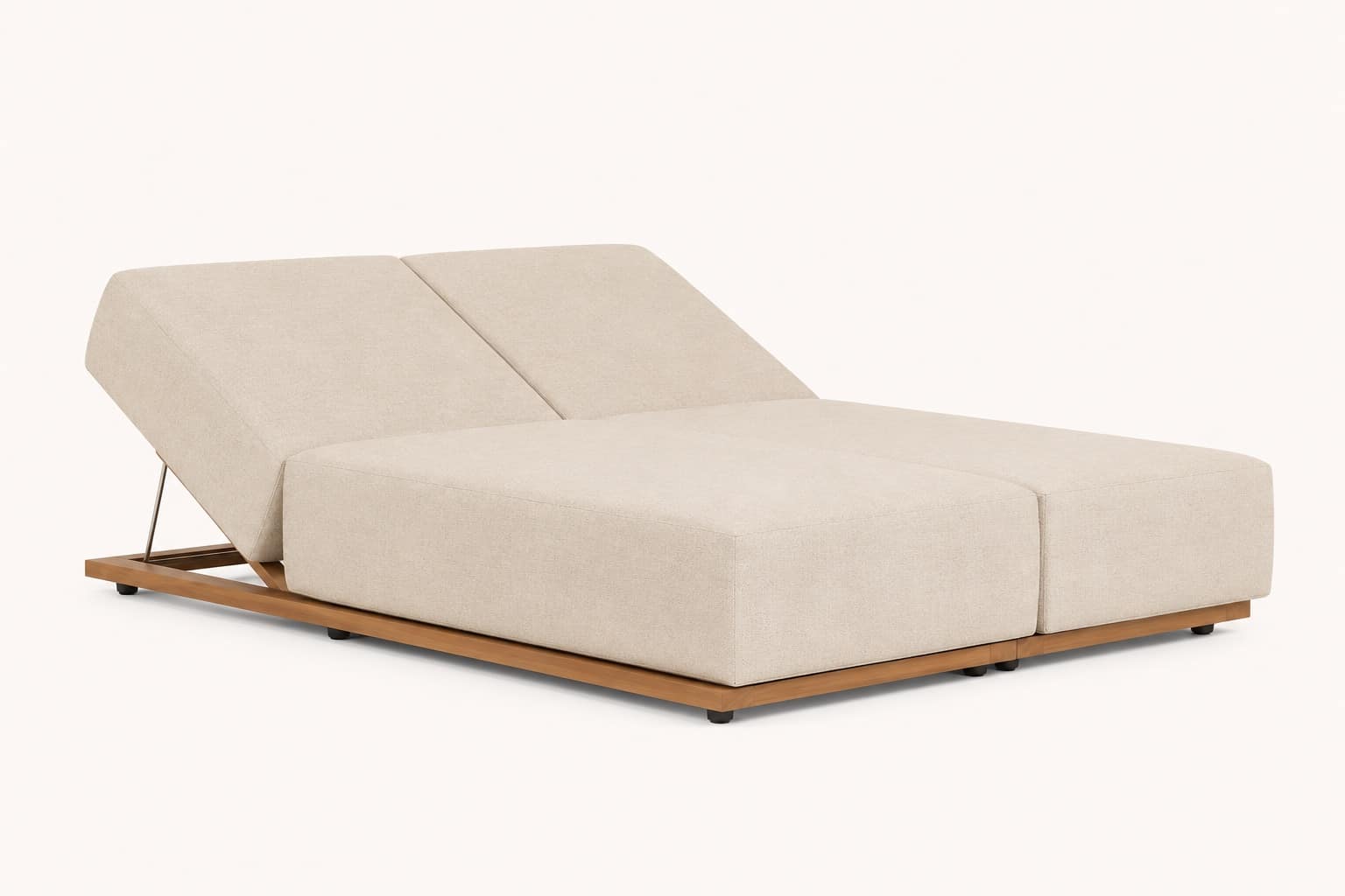 Morbido Double Sunbed | Adjustable Luxury Outdoor Chaise 12 Morbido Double Sunbed | Adjustable Luxury Outdoor Chaise - Image 12