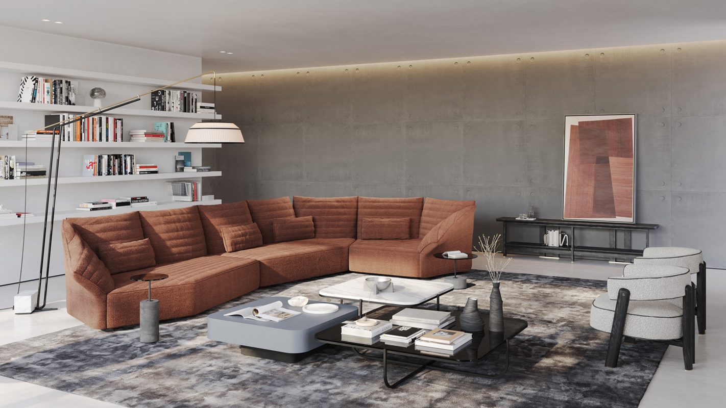 35 Waves Sofa 3 35 Waves Sofa