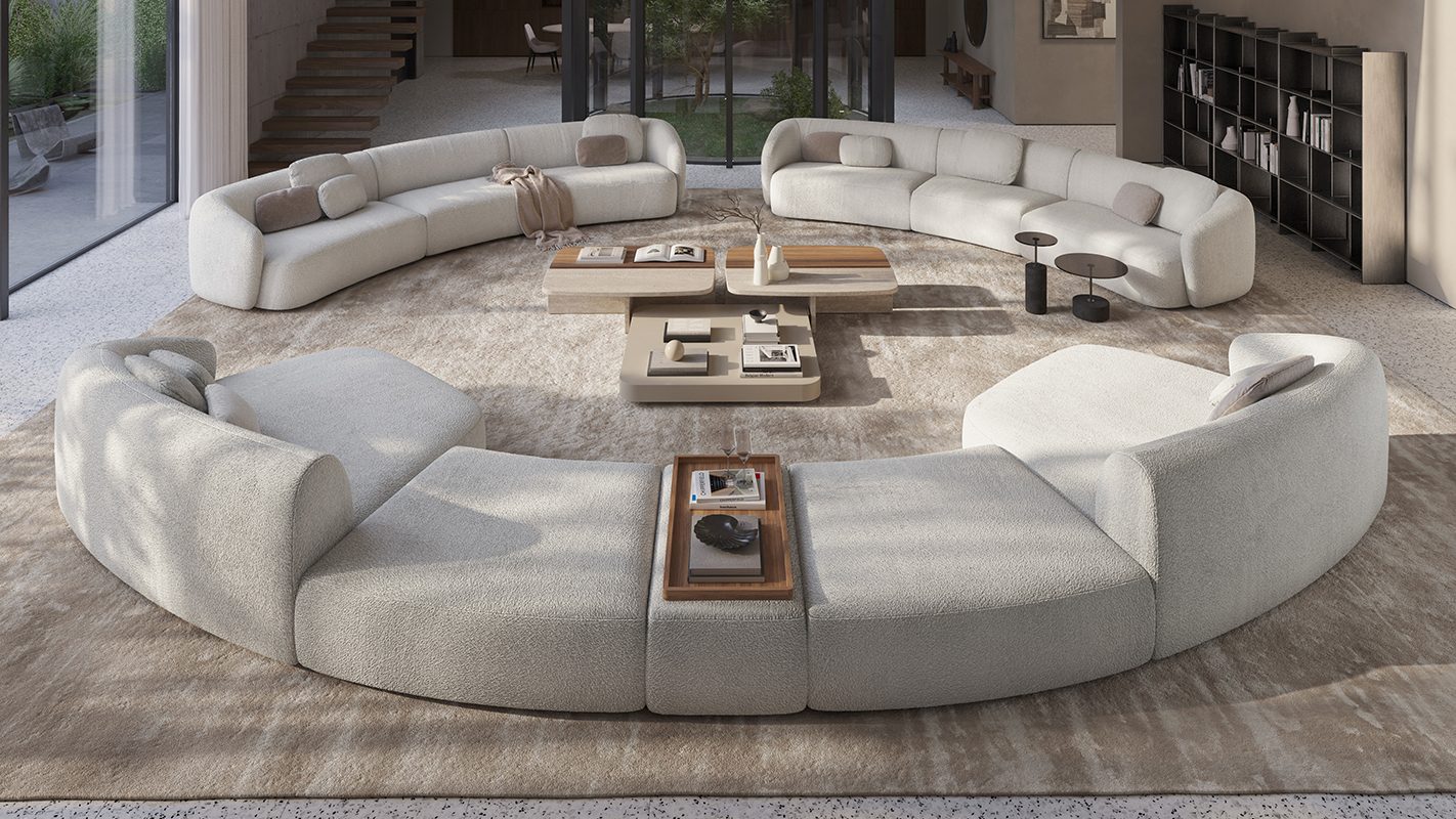 85 Shell Sofa 6 85 Shell Sofa