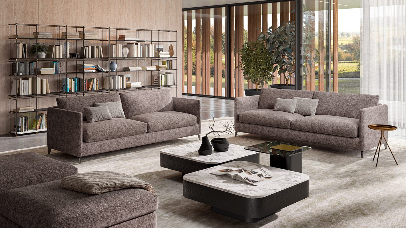 910 Zone Slim Sofa 3 910 Zone Slim Sofa